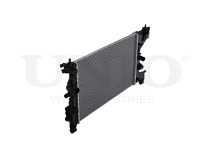 Engine cooling radiator photo