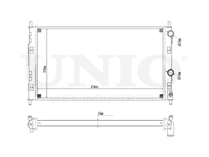 Радиатор охлаждения двигателя photo