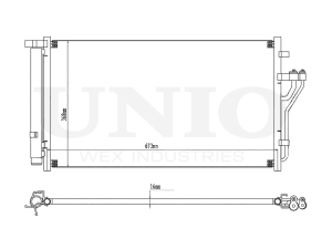 Радиатор кондиционера photo
