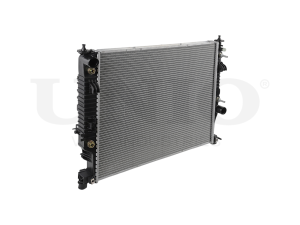 Engine cooling radiator photo