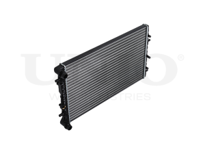 Engine cooling radiator photo