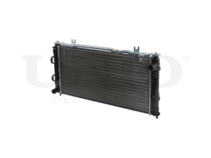 Engine cooling radiator photo