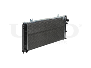 Engine cooling radiator photo