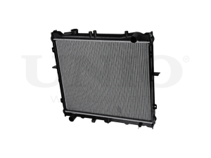 Engine cooling radiator photo