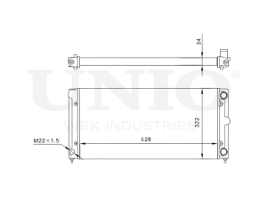 Радиатор охлаждения двигателя photo