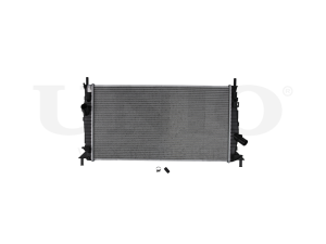 Engine cooling radiator photo