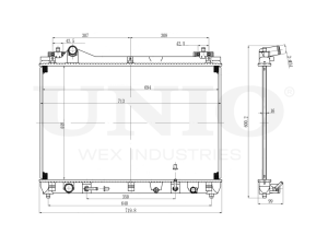 Радиатор охлаждения двигателя photo