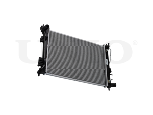 Engine cooling radiator photo