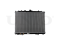 Engine cooling radiator thumb