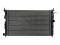 Engine cooling radiator thumb