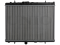 Engine cooling radiator thumb