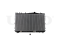 Engine cooling radiator thumb