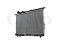 Engine cooling radiator thumb