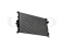 Engine cooling radiator thumb
