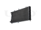Engine cooling radiator thumb