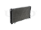 Engine cooling radiator thumb