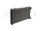 Engine cooling radiator thumb