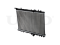 Engine cooling radiator thumb