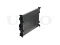 Engine cooling radiator thumb