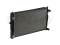 Engine cooling radiator thumb
