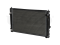 Engine cooling radiator thumb