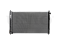 Engine cooling radiator thumb