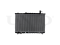 Engine cooling radiator thumb