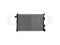 Engine cooling radiator thumb