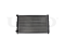 Engine cooling radiator thumb