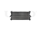 Engine cooling radiator thumb