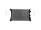Engine cooling radiator thumb