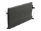 Engine cooling radiator thumb
