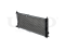 Engine cooling radiator thumb