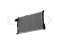Engine cooling radiator thumb