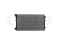 Engine cooling radiator thumb