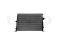 Engine cooling radiator thumb