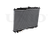 Engine cooling radiator thumb