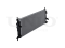 Engine cooling radiator thumb
