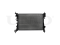 Engine cooling radiator thumb