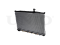 Engine cooling radiator thumb