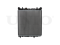 Engine cooling radiator thumb