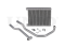 Heater radiator thumb