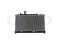 Engine cooling radiator thumb