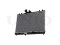 Engine cooling radiator thumb