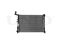 Engine cooling radiator thumb