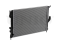 Engine cooling radiator thumb