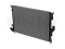 Engine cooling radiator thumb