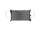 Engine cooling radiator thumb