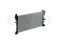 Engine cooling radiator thumb