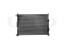 Engine cooling radiator thumb